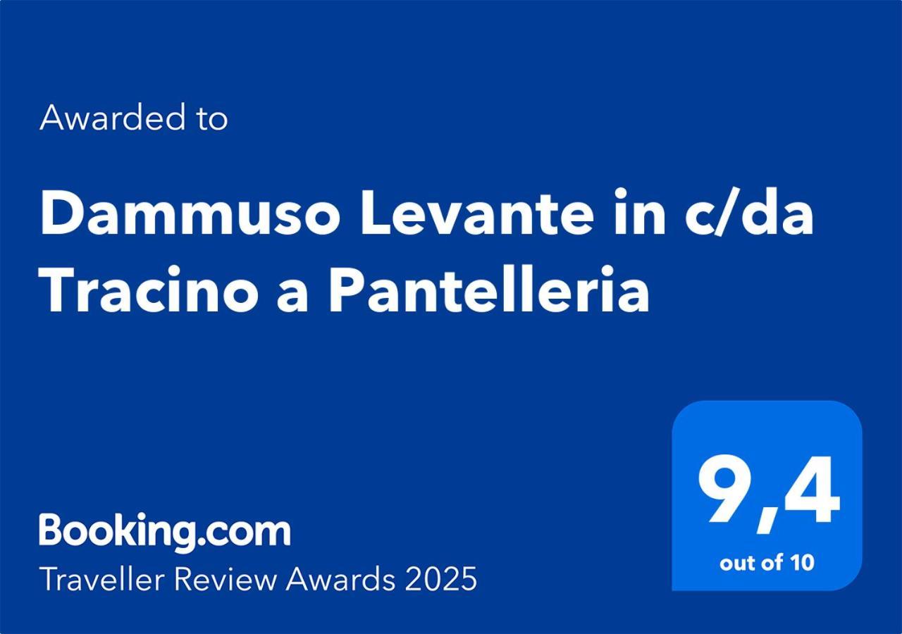 Dammuso Levante In C/Da Tracino A Pantelleria Kamma Dış mekan fotoğraf